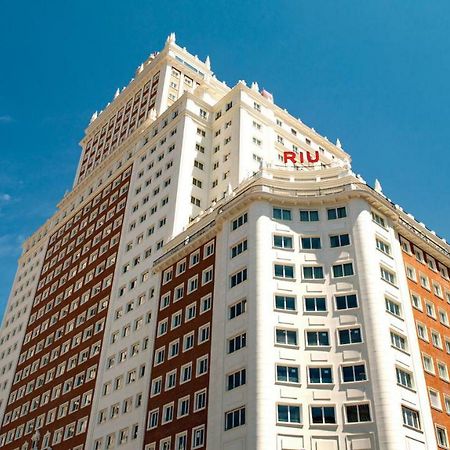 Riu Plaza Espana Madrid Exterior foto