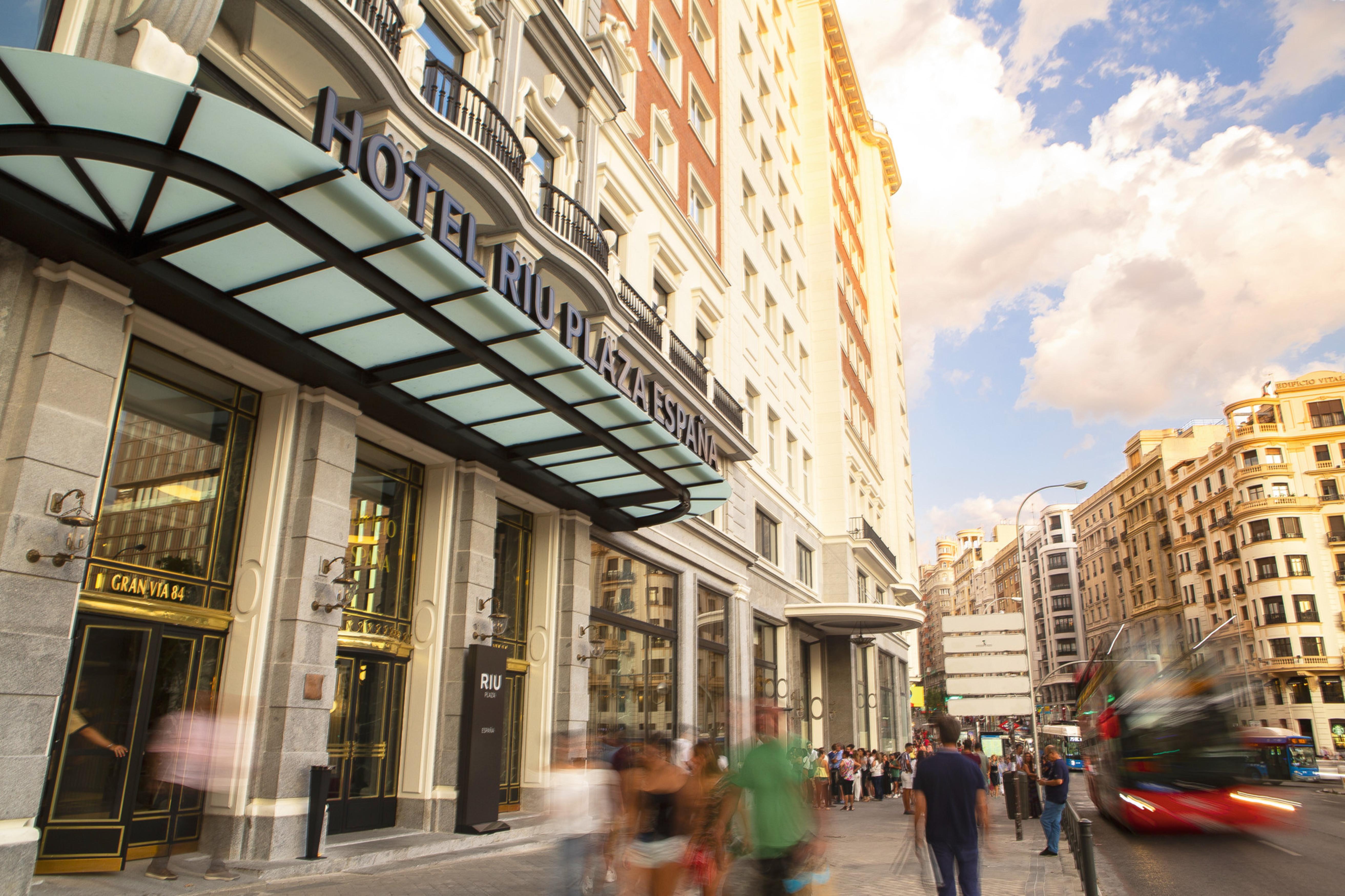 Riu Plaza Espana Madrid Exterior foto